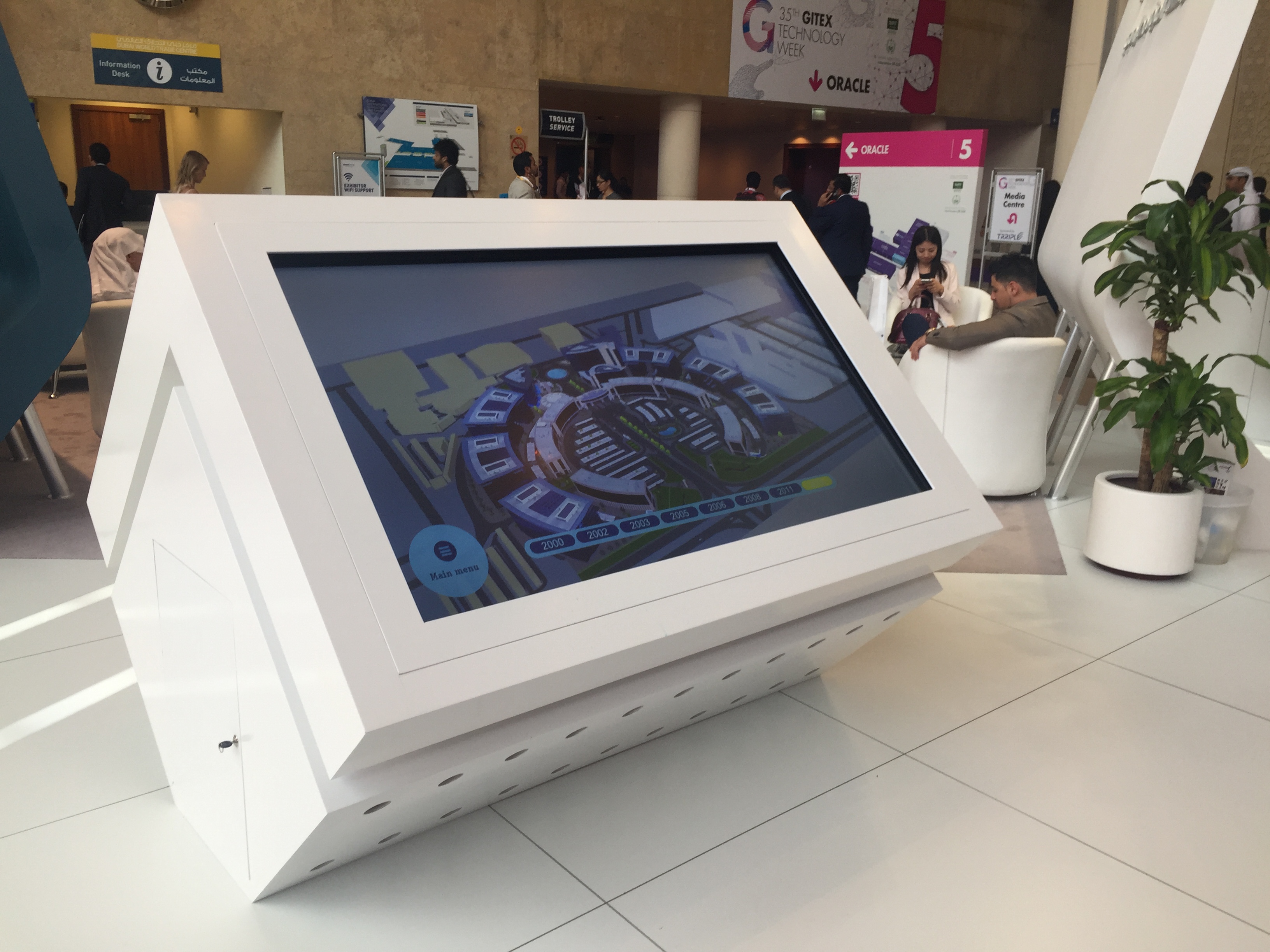 Touchscreens the biggest tablets in the world