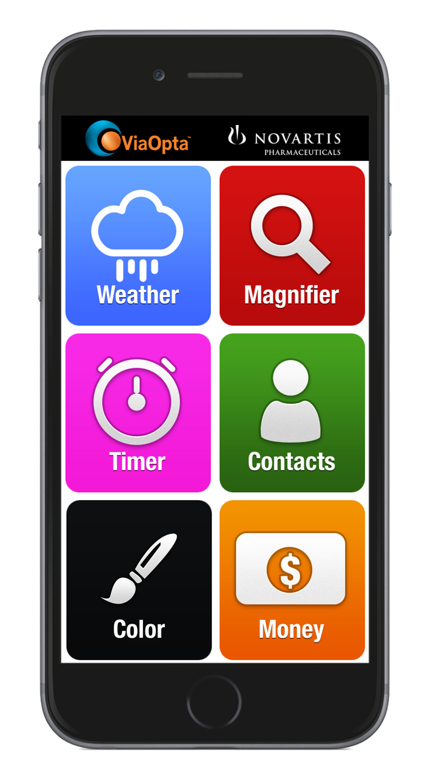 App for the visually impaired - Color/banknote recognition, etc